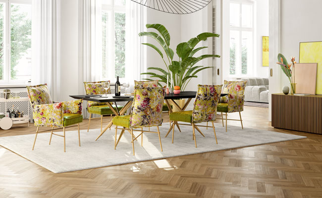 Die hochwertigen Esstische und Esszimmermöbel von Bretz lassen sich perfekt zu einem Designerstuhl Cassia oder Ohlinda kombinieren und passen als Luxusmöblierung in jedes Esszimmer! Samurai und Ohlinda sind Möbel, die Bretz für Ihr Esszimmer im exklusiven Designermöbel-Sortiment aufgenommen hat!